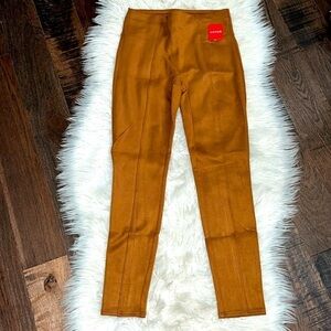 Stylish Faux Suede Leggings